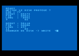 Déprotecteur atari screenshot