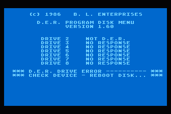 DER - Disk Emulator Routine atari screenshot