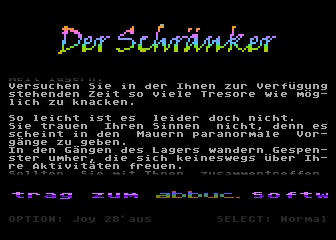 Schränker 1 (Der) atari screenshot