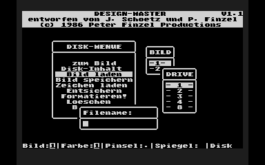Design Master atari screenshot