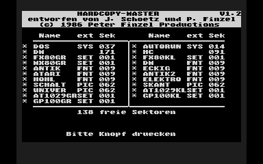 Design Master atari screenshot