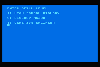 Designer Genes atari screenshot