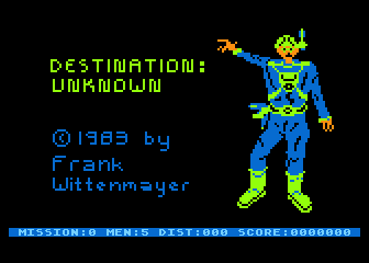 Destination: Unknown — screenshot 1