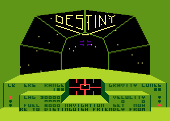 Destiny - The Cruiser atari screenshot