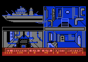 Destroyer Warship atari screenshot