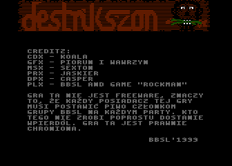 Destrukszon Flower atari screenshot