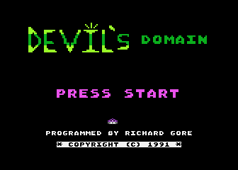 Devil's Domain atari screenshot
