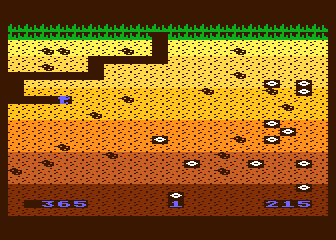 Diamond Digger atari screenshot