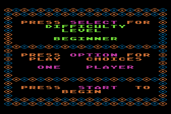 Diamond Ride atari screenshot