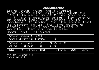 Dice 2013 — screenshot 2