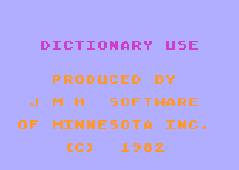 Dictionary Use — screenshot 1