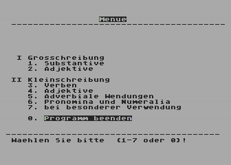 Deutsch-Stunde - Lektion 1 (Die) atari screenshot