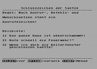 Deutsch-Stunde - Lektion 2 (Die) atari screenshot