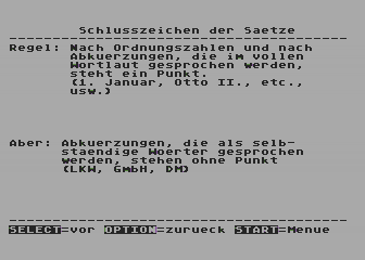 Deutsch-Stunde - Lektion 2 (Die) atari screenshot