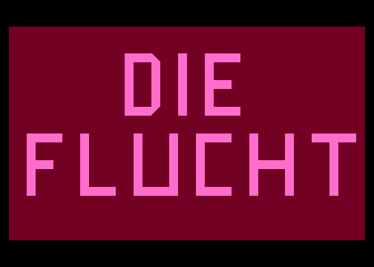 Flucht (Die) atari screenshot