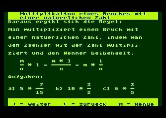 Mathe-Stunde - Lektion 3 (Die) atari screenshot