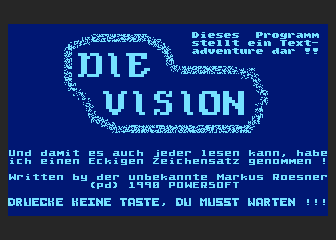 Vision (Die) atari screenshot