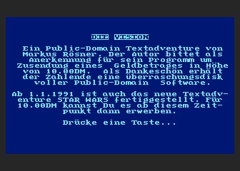 Vision (Die) atari screenshot
