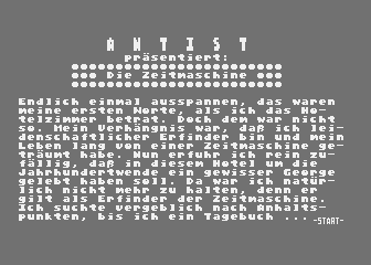Zeitmaschine (Die) atari screenshot