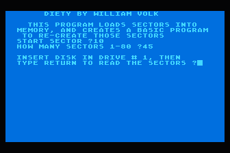 Diety — screenshot 1