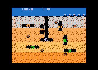Dig Dug atari screenshot