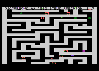 Diggerbonk! atari screenshot