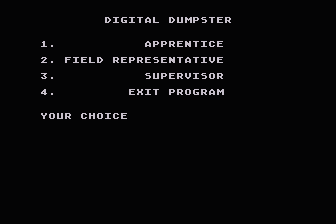 Digital Dumpster atari screenshot