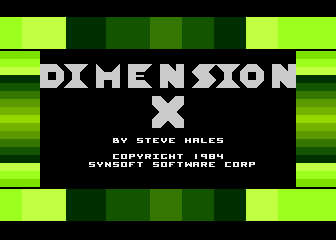 Dimension X — screenshot 2