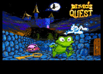 Dimo's Quest in ABBUC Land! atari screenshot