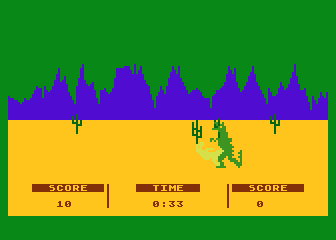 Dino Battle atari screenshot