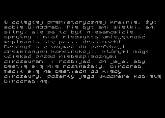 Dinodrab atari screenshot