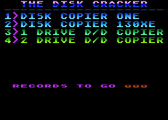 Disc Cracker atari screenshot