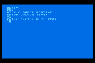 Disk Clobber Routine — screenshot 1