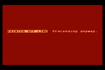 Disk Drive RPM Test atari screenshot
