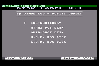 Disk Label — screenshot 1