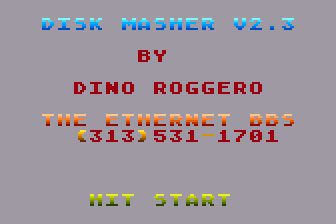 Disk Masher atari screenshot