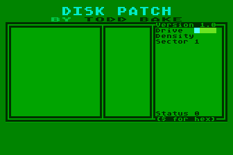 Disk Patch atari screenshot