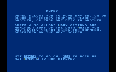 Disked atari screenshot