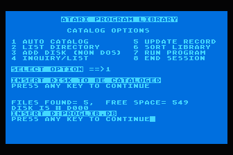 Diskette Librarian — screenshot 1