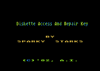 Diskey atari screenshot