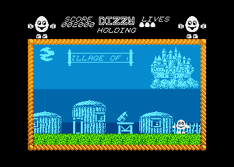 Dizzy - The Ultimate Cartoon Adventure atari screenshot