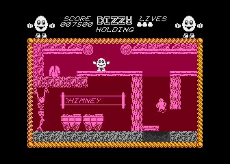 Dizzy - The Ultimate Cartoon Adventure atari screenshot