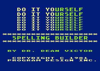 Do-It-Yourself Spelling — screenshot 1