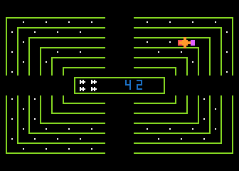 Dodge Racer atari screenshot