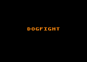 Dogfight atari screenshot