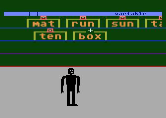 Don't Shoot That Word! atari screenshot