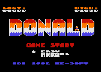 Donald atari screenshot