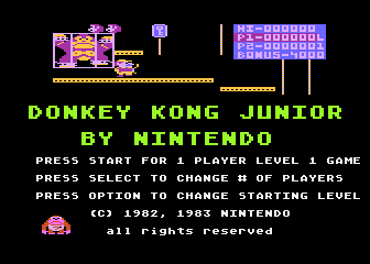 Donkey Kong Junior — screenshot 1