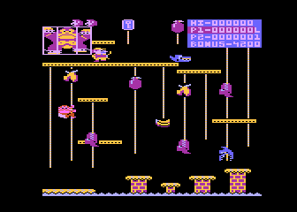 Donkey Kong Junior atari screenshot