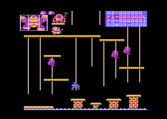 Donkey Kong Junior atari screenshot